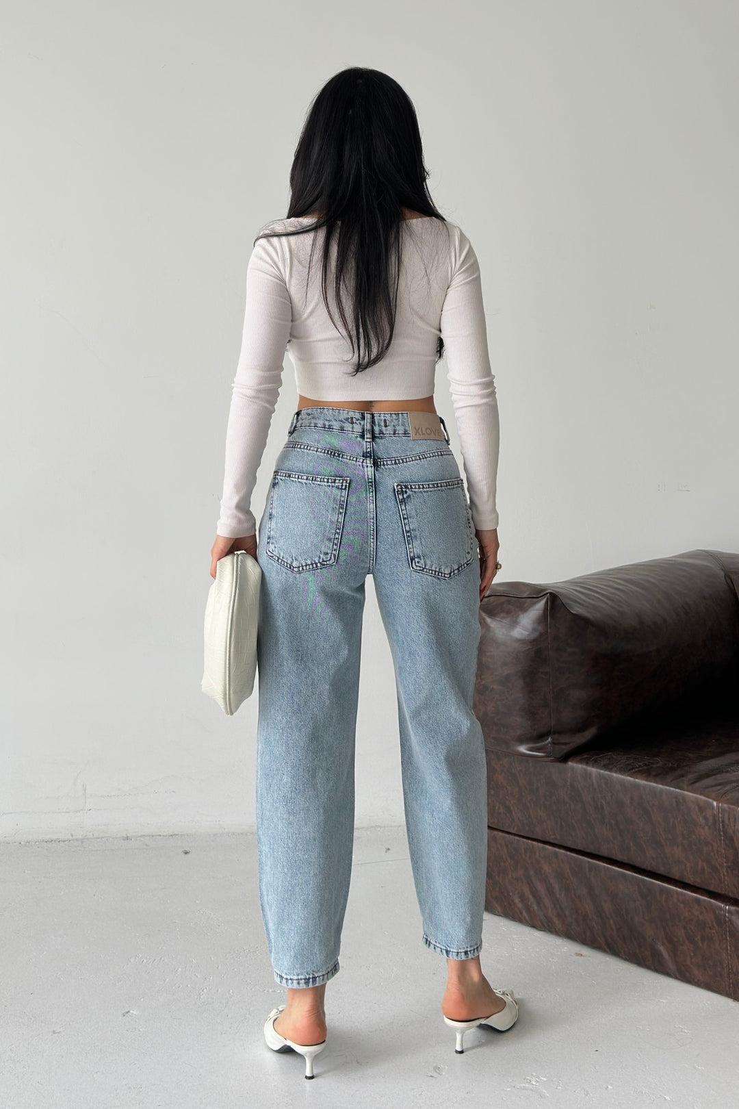XLJ Mom Fit Jean 7057 - Michigan City