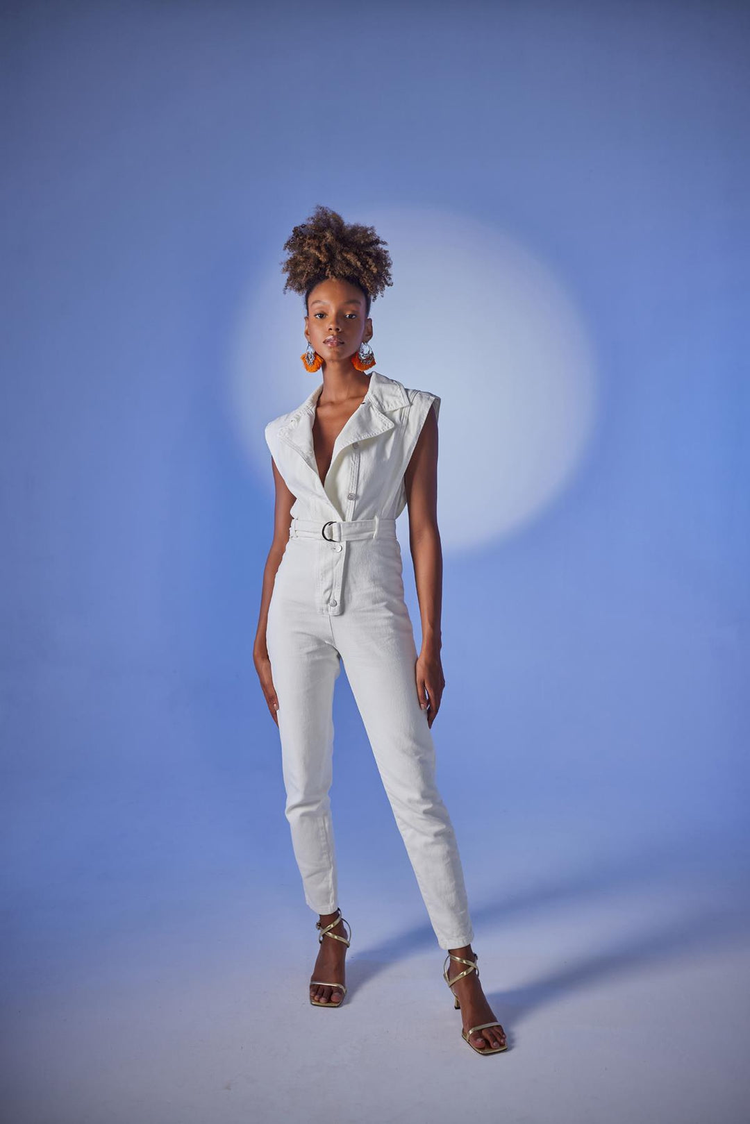 HLLY Women Pearl Jumpsuit White - Schwerin