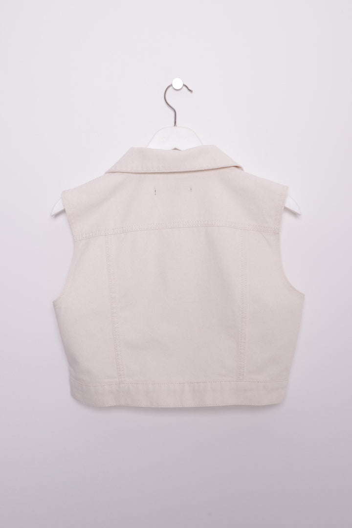 XLJ Mini Denim Vest with Zipper Mixed - Post Falls
