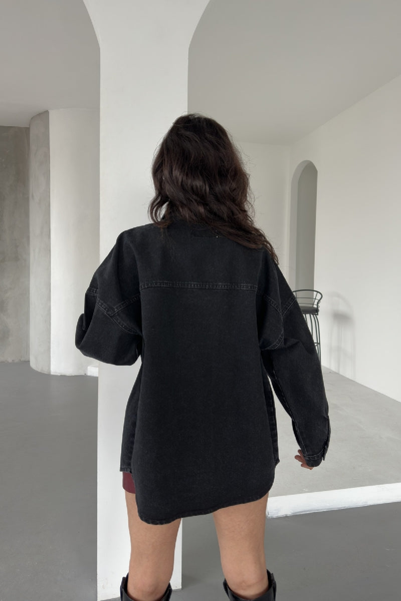 XLJ Oversize Denim Shirt Mixed - Lelystad