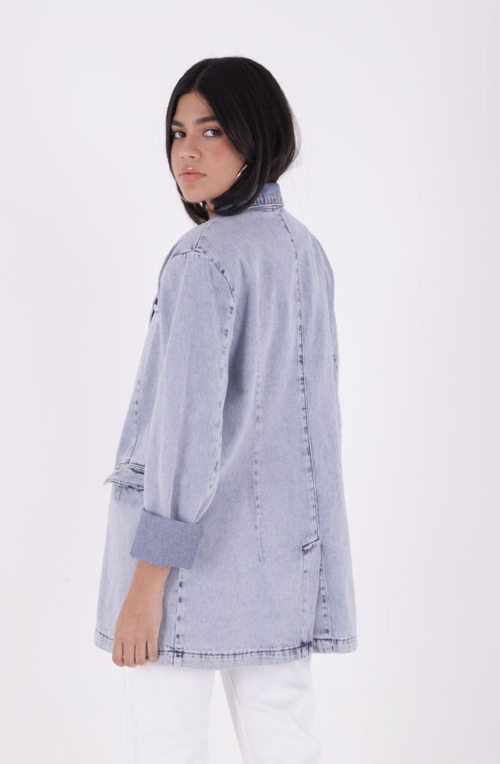 XLJ Double Breasted Buttoned Classic Blazer Jacket - Middlesbrough