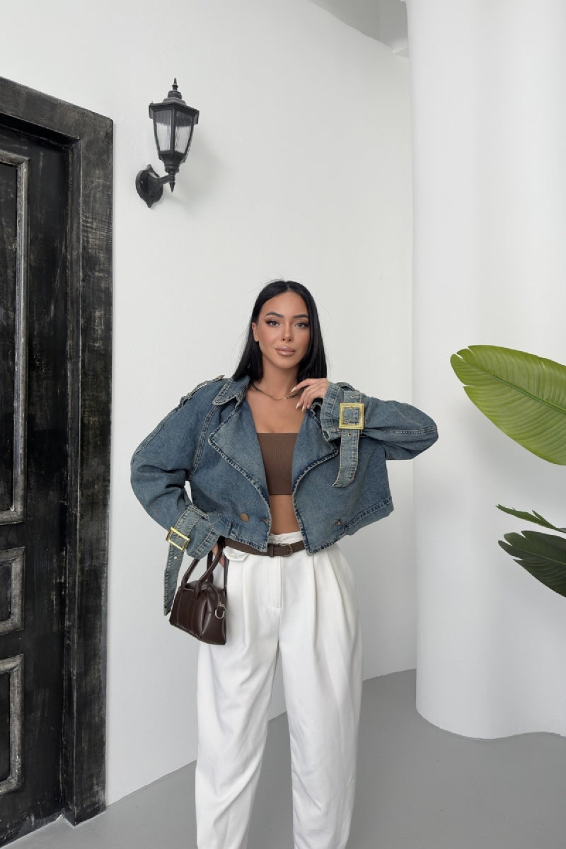 XLJ Short Oversize Trench Coat - Luxembourg