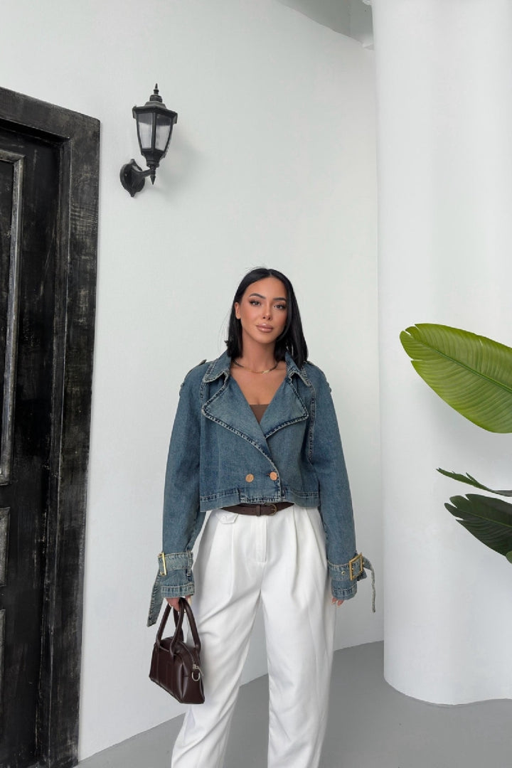 XLJ Short Oversize Trench Coat - Luxembourg