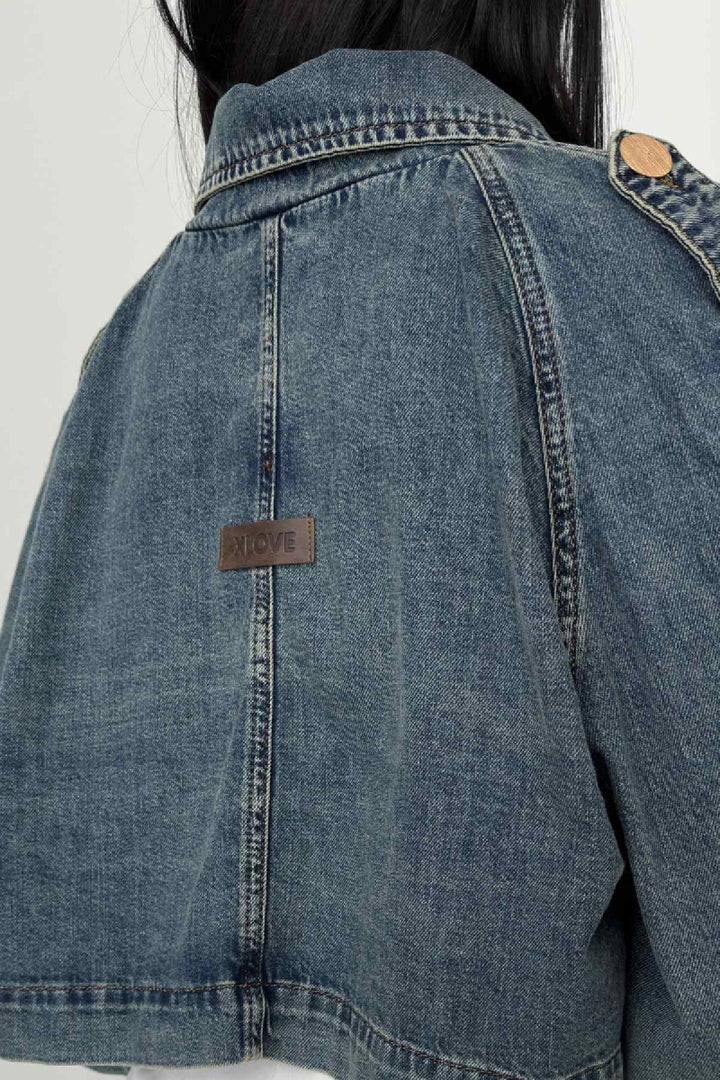 XLJ Short Oversize Trench Coat - Luxembourg