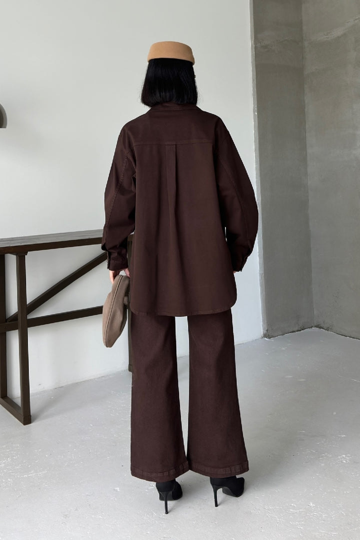 XLJ Oversize Denim Jacket with Buttons - Chemnitz