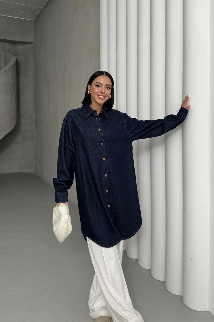 XLJ Baloon Arm Shirt with Buttons - Chalon-sur-Saône