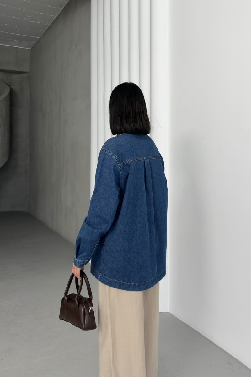 XLJ Denim Shirt with Pockets - Jiutepec