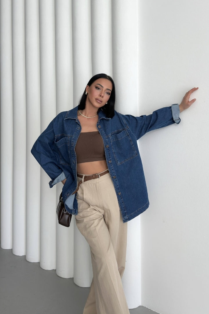 XLJ Denim Shirt with Pockets - Jiutepec