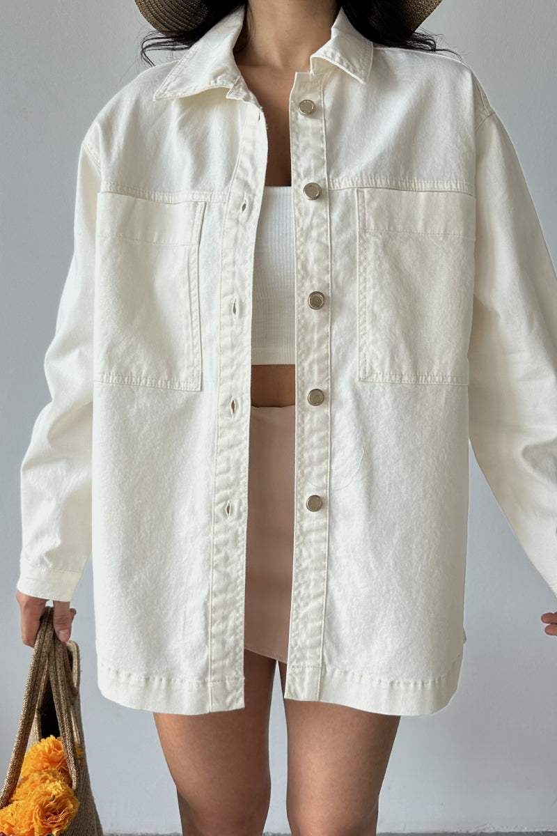 XLJ Denim Shirt with Pockets - Frederick