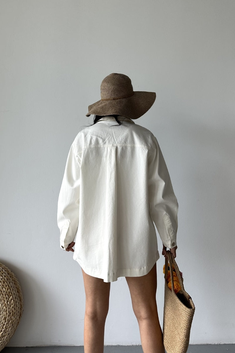 XLJ Denim Shirt with Pockets - Frederick