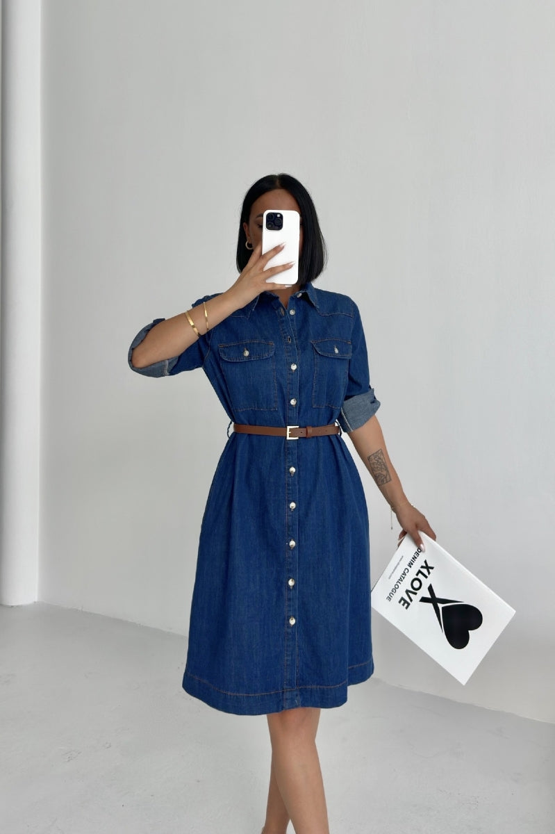 XLJ Long Shirt with Buttons 6012 Mixed - Stockton