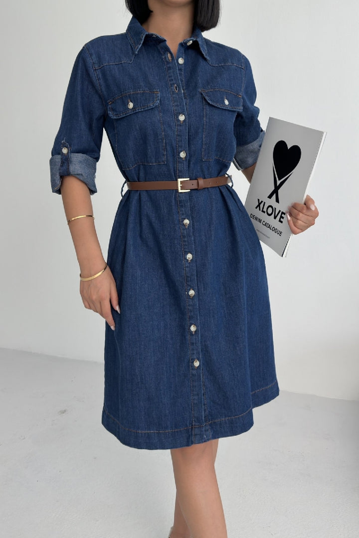 XLJ Long Shirt with Buttons 6012 Mixed - Stockton