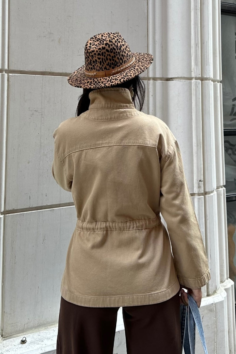 XLJ Denim Jacket with Waist Detail - Goes