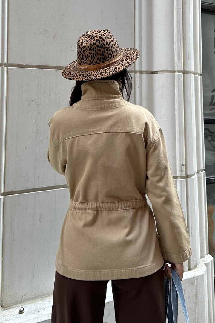 XLJ Denim Jacket with Waist Detail - Goes