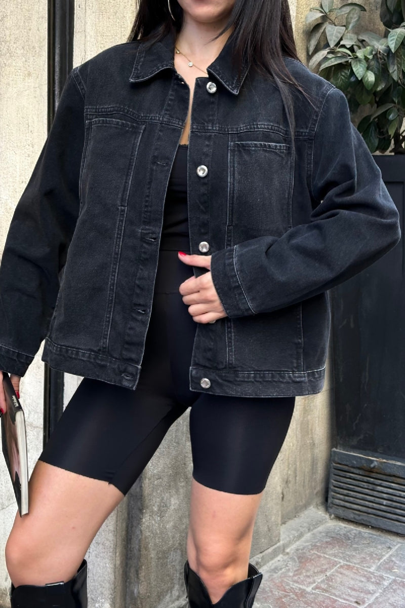XLJ Pocket Detail Denim Jacket - Lucerne