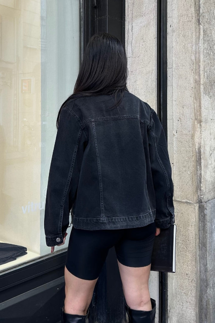 XLJ Pocket Detail Denim Jacket - Lucerne