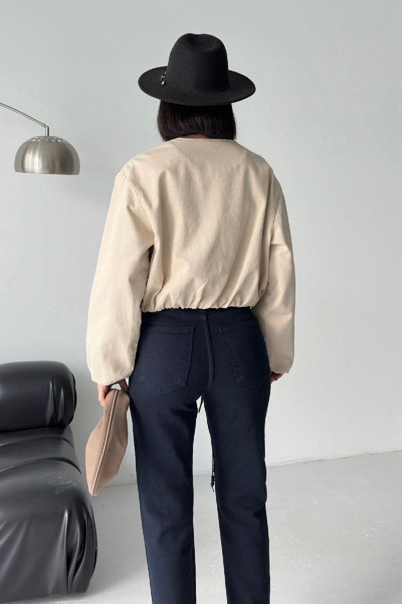 XLJ Cropped Zip-Up Jacket - Ahaus