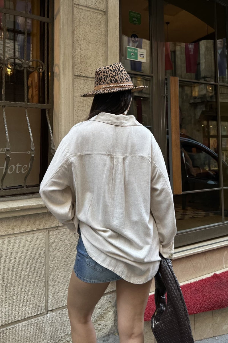 XLJ Buttoned Oversized Shirt - Anniston