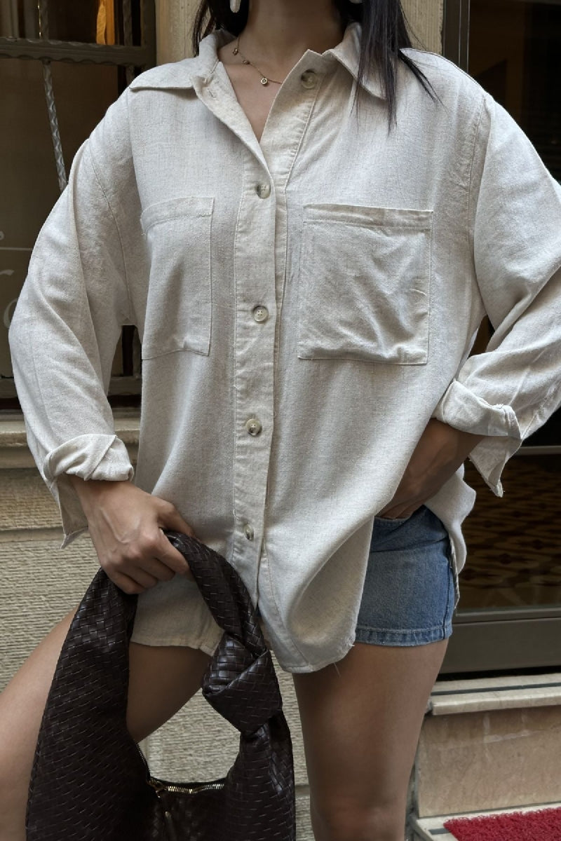 XLJ Buttoned Oversized Shirt - Anniston