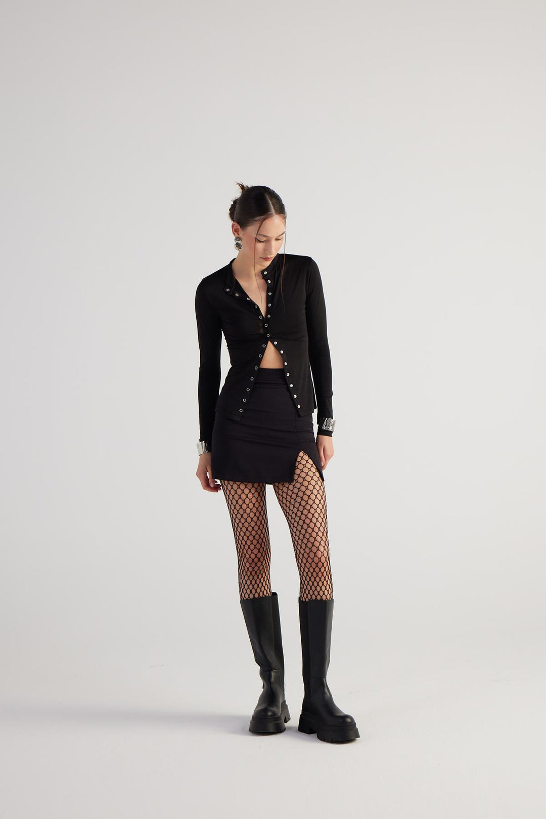 HLLY Women Panky Skirt Black - Ploieşti