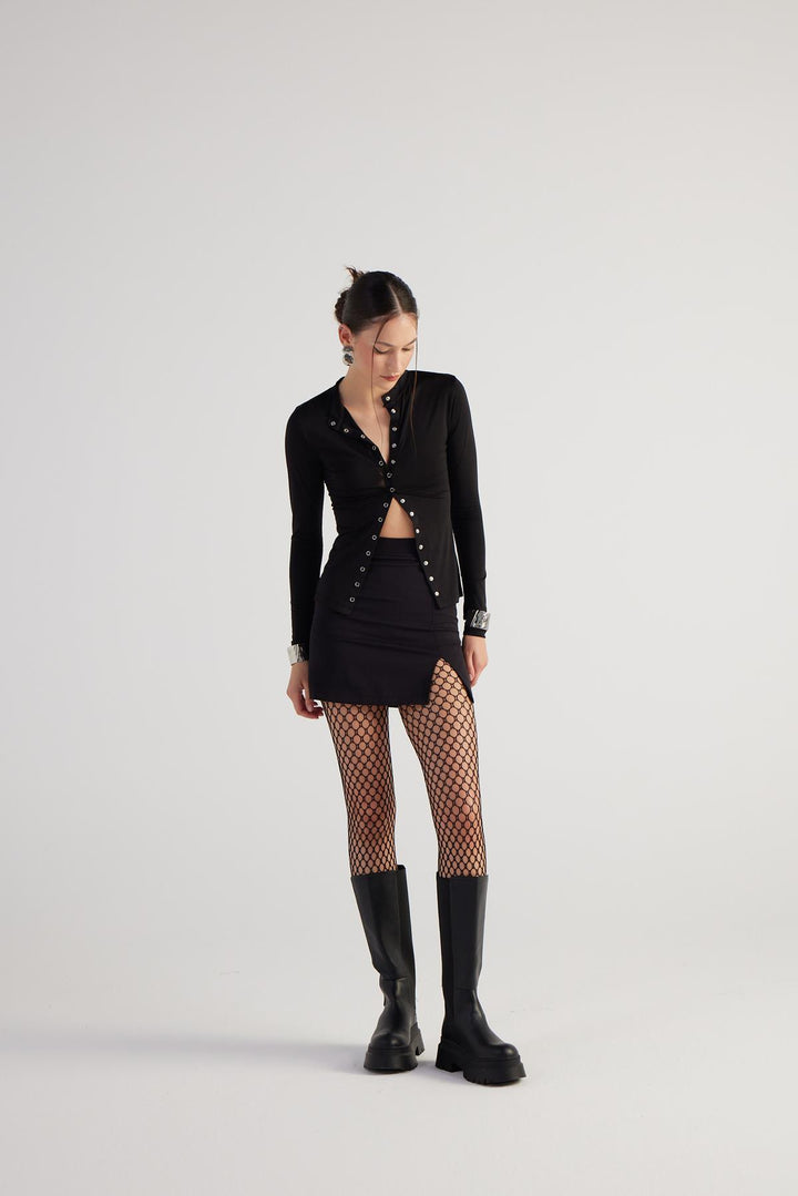 HLLY Women Panky Skirt Black - Ploieşti