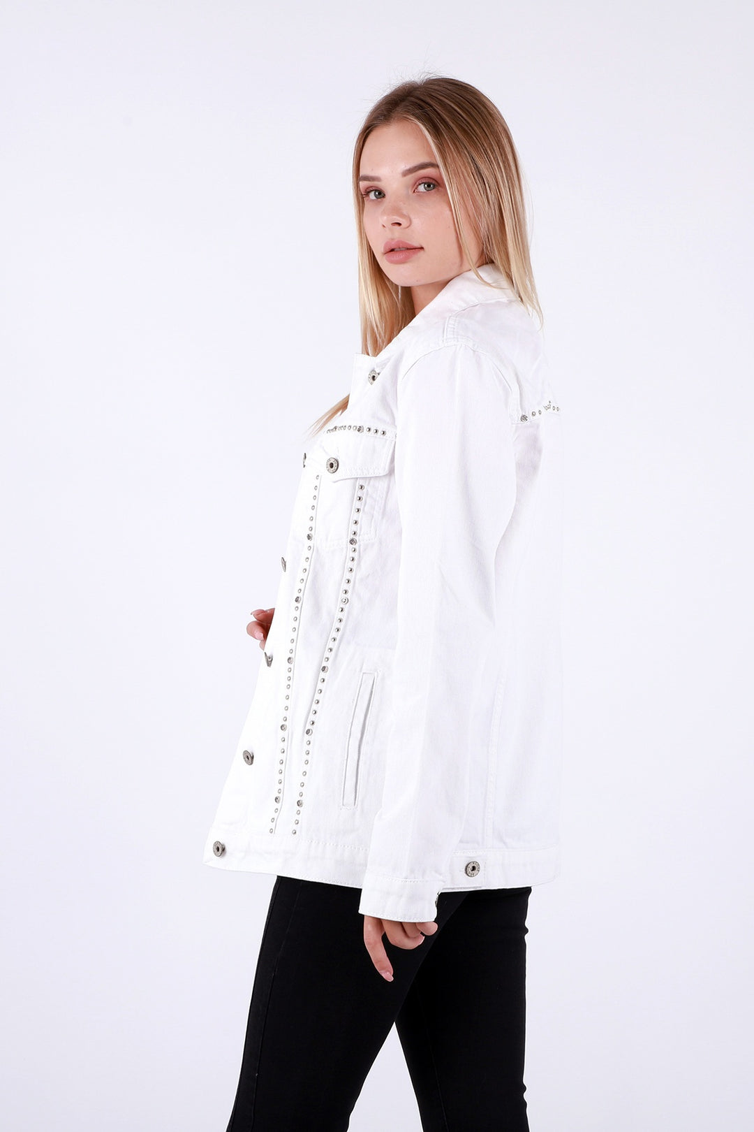 XLJ Denim Jacket Mixed - Águilas