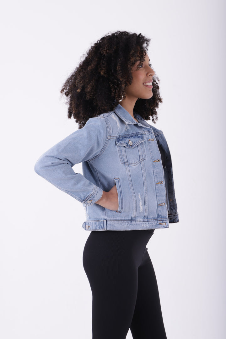 XLJ Short Denim Jacket Mixed - Kramatorsk