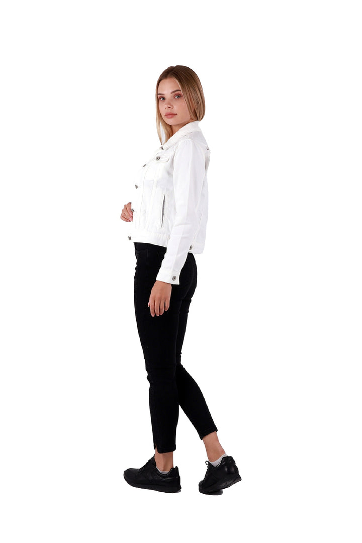 XLJ Short Denim Jacket Mixed - Georgina
