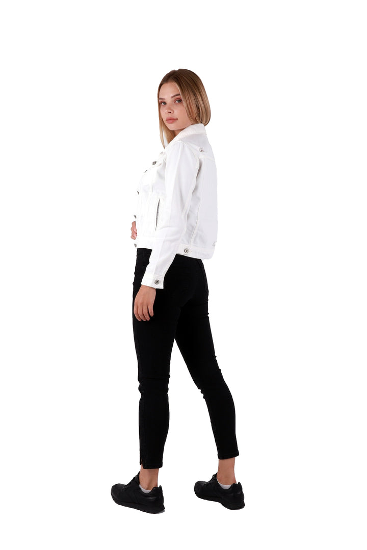 XLJ Short Denim Jacket Mixed - Georgina