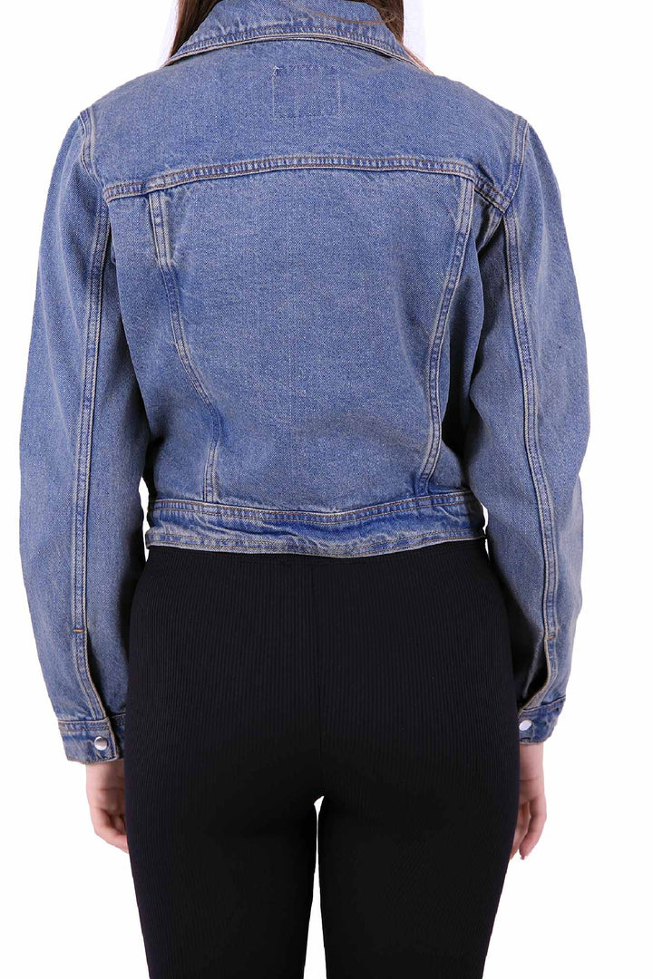 XLJ Short Jacket With Zipper and Self Belt on Waist Mixed - San Antonio Enchisi