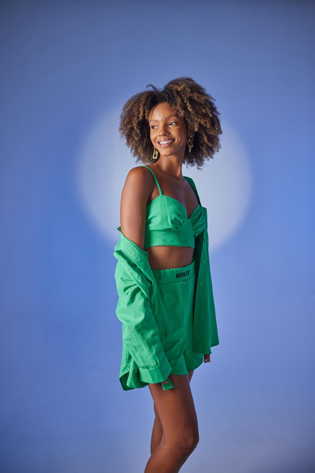 HLLY Women Green Leti Bustier - كوفنتري