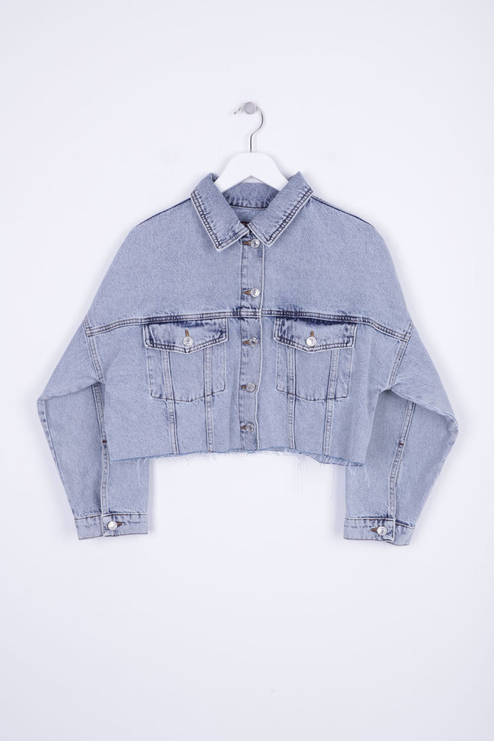 XLJ Short Oversize Denim Jacket Mixed - Moreno Valley