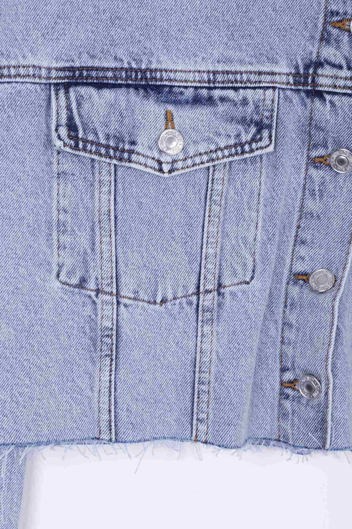 XLJ Short Oversize Denim Jacket Mixed - Moreno Valley