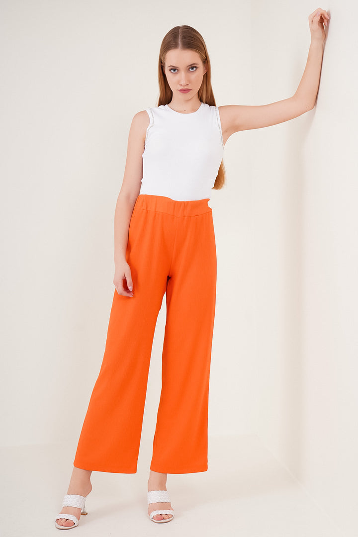 BGD Women Knitted Pants - Orange - Benalmádena