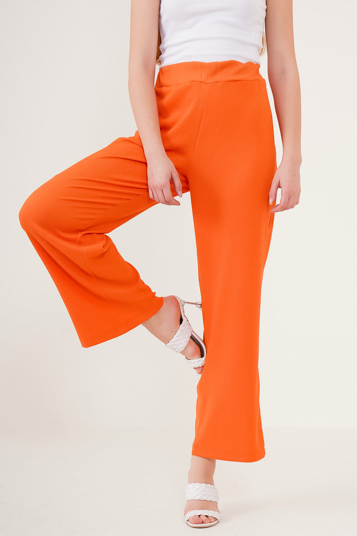 BGD Women Knitted Pants - Orange - Benalmádena