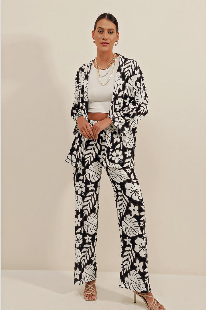 BGD Women Knitted Two-Piece Set - Black - Avondale