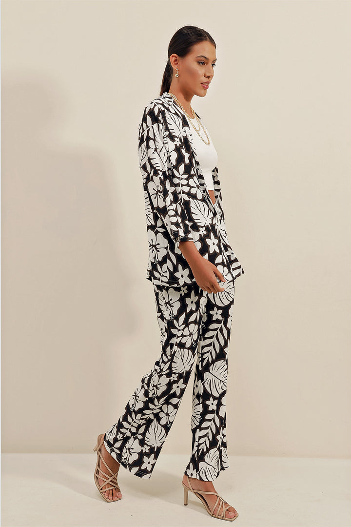 BGD Women Knitted Two-Piece Set - Black - Avondale