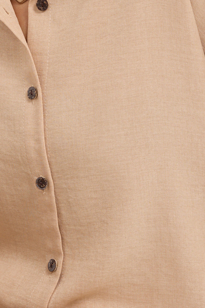 BGD Women Linen Two-Piece Set - Biscuit - Avondale