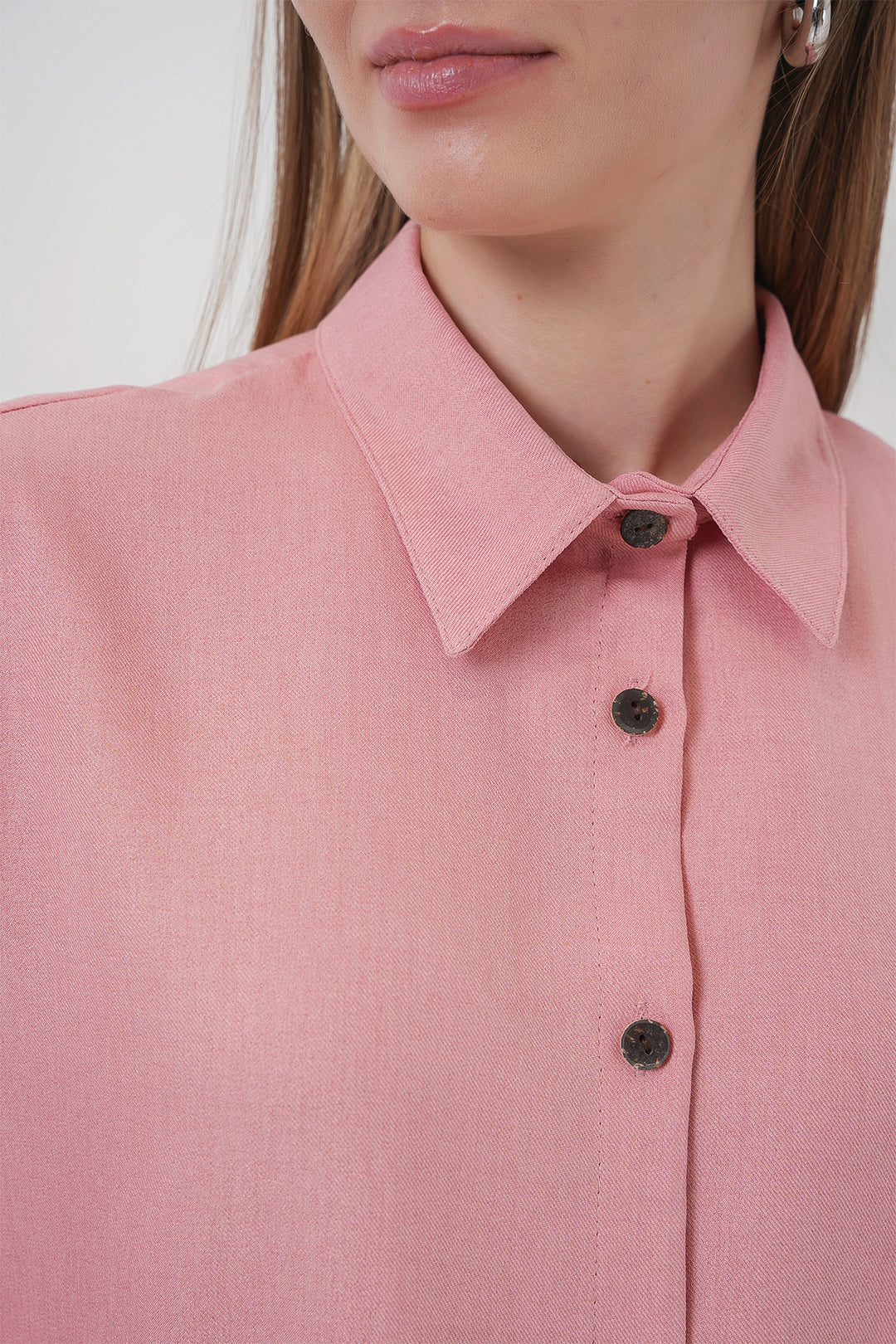 BGD Women Linen Two-Piece Set - Powder - Rastatt