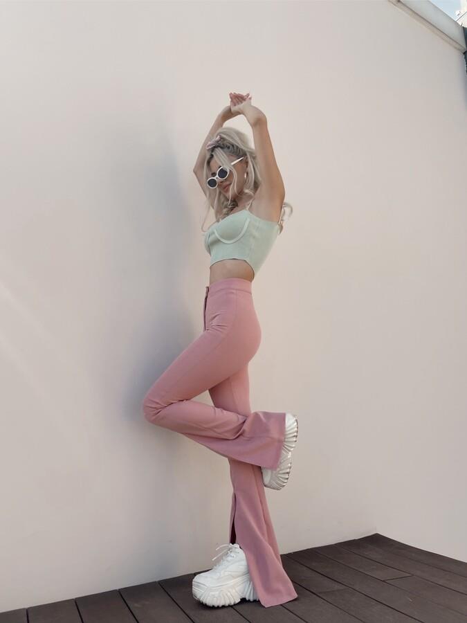 HLLY Women Shane Pants Pink - San Francisco