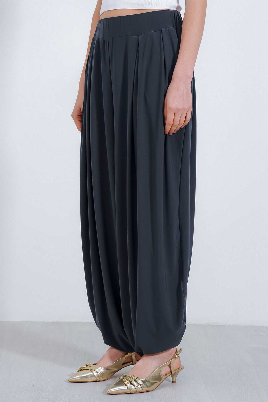 BGD Women Woman Anthracite Harem Pants 6659 - Chattanooga