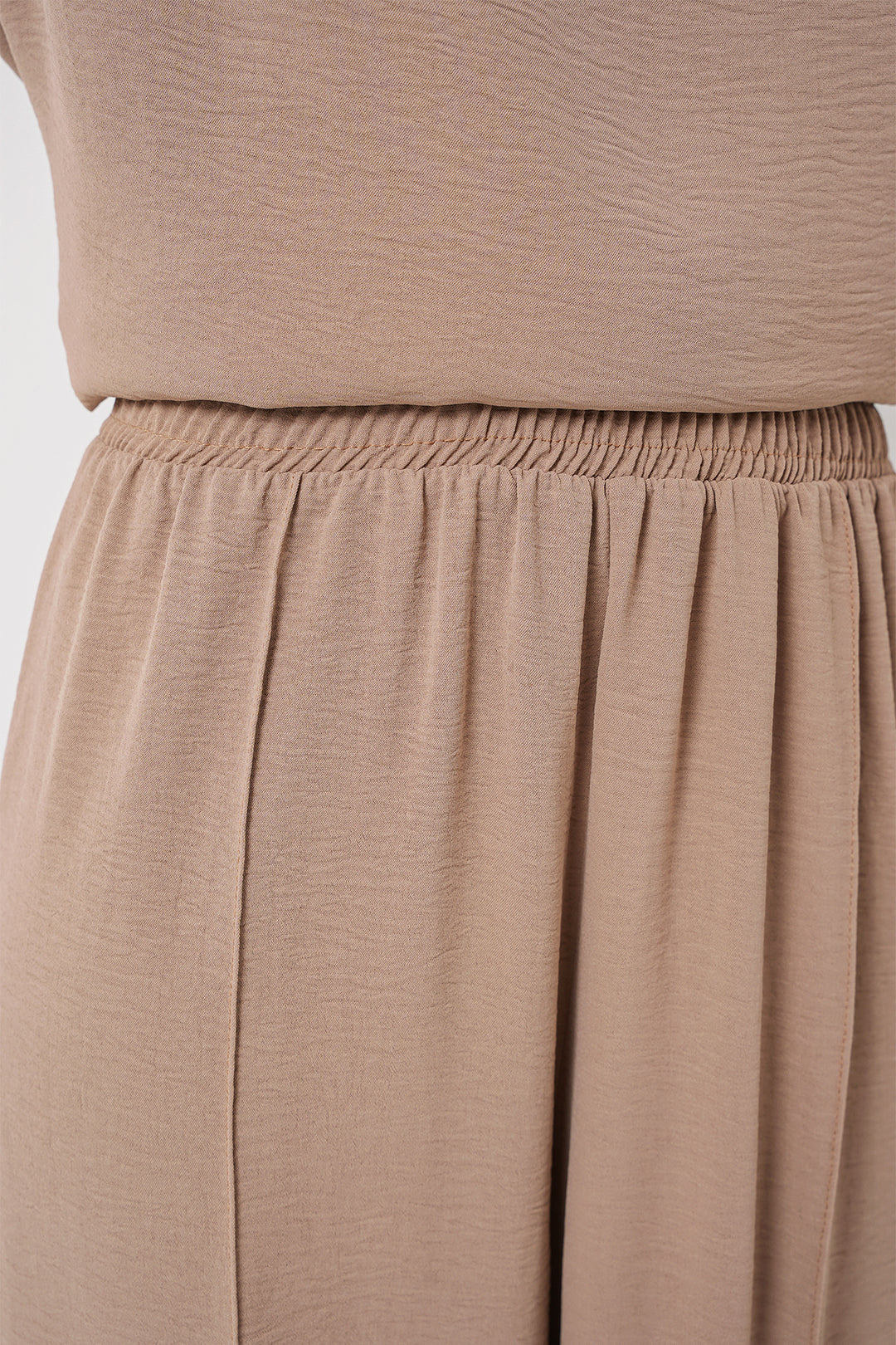 BGD Women Tunic Pants Set - Beige - Alcoy