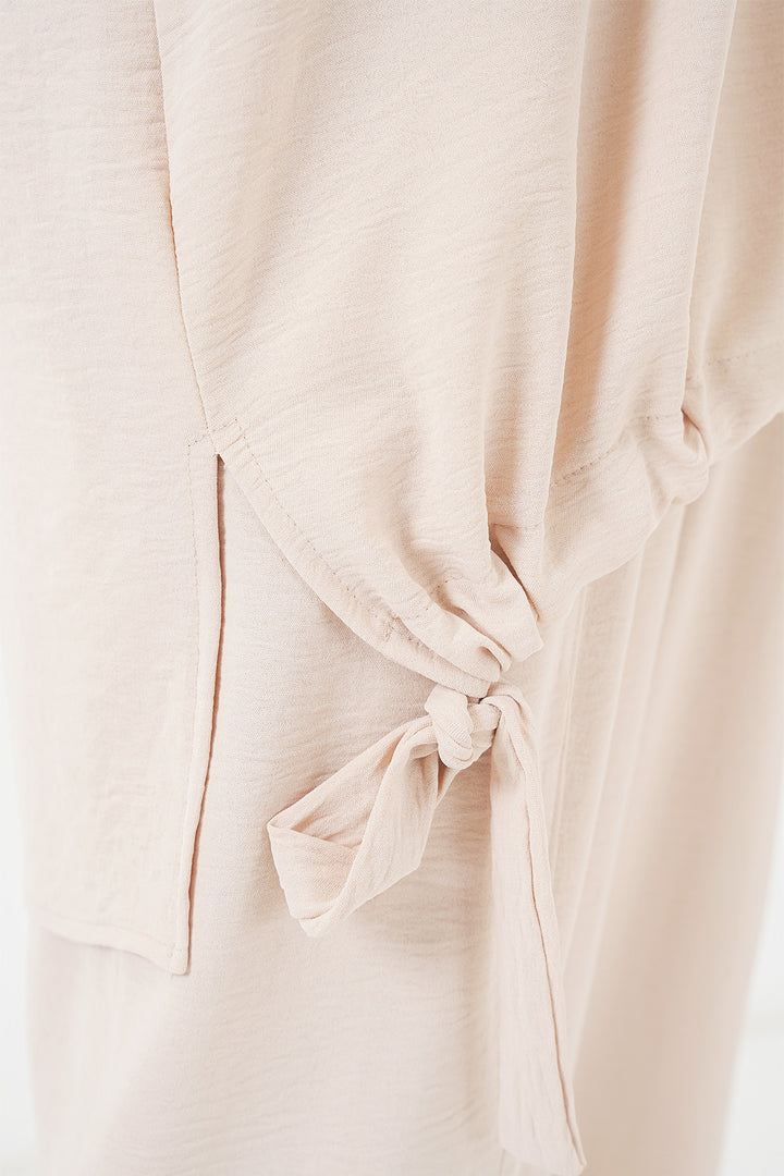 BGD Women Tunic Pants Set - Cream - Lakewood Ranch