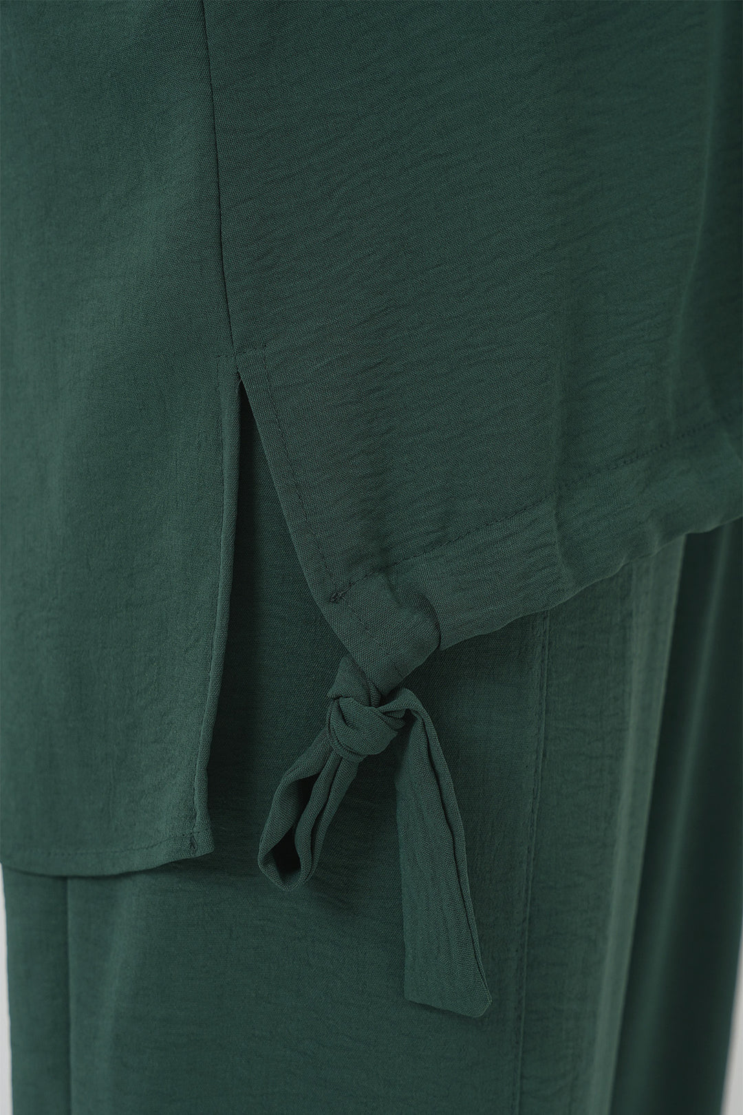 BGD Women Tunic Pants Set - Emerald Green - Parma