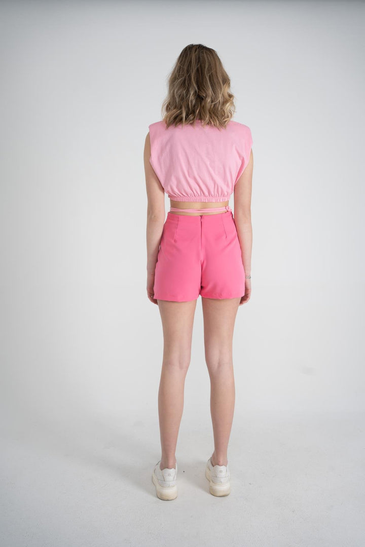 HLLY Women Candy Tshirt Pink - Guacharachi