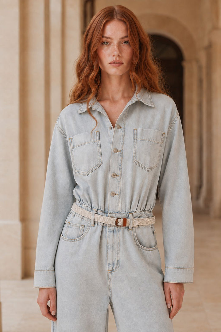 XLJ Overalls with Elasticated Waist - Aurora