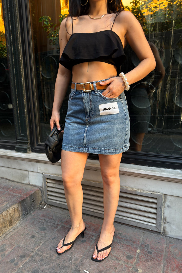 XLJ Mini Denim Skirt 1046 - Strood