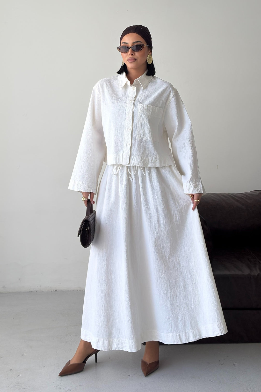 XLJ Elasticated Long Skirt - Barnsley