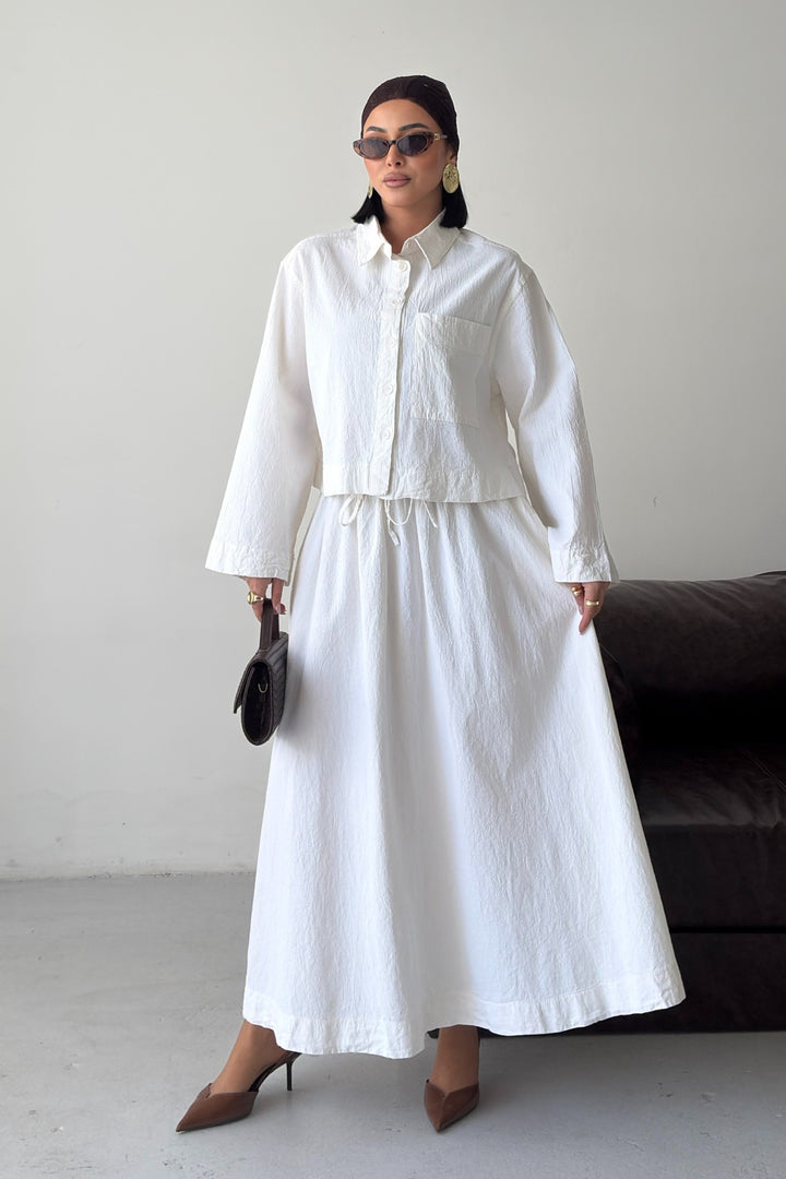 XLJ Elasticated Long Skirt - Barnsley