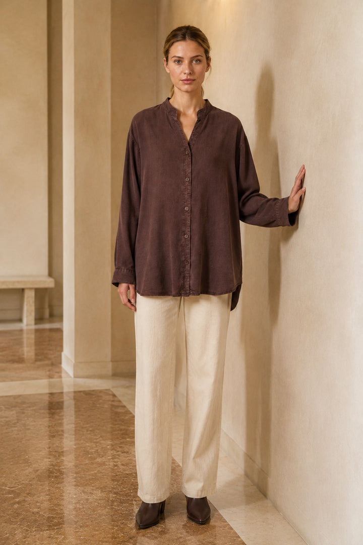 XLJ Long-Sleeved V-Neck Shirt HS641 - Council Bluffs